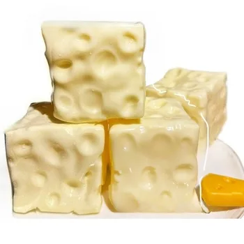 Cheese Cream Squishy Ball Vaseline Filler Handmade Slow Rebound Fidget Toy Soft Squeeze Stress Relief  stress reliever toys