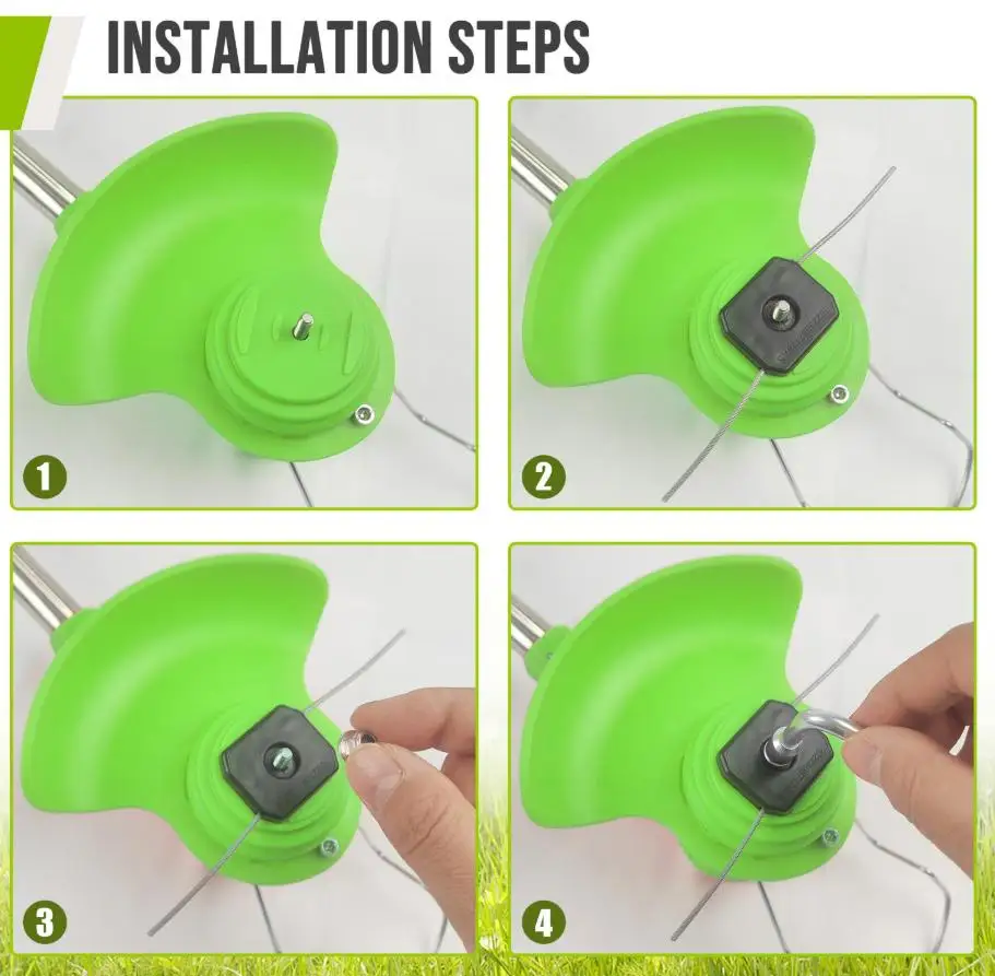 Plastic Brush Cutter Blade Guard Lawn Mower Protection Baffle: Garden Grass Trimmer Parts Accessories