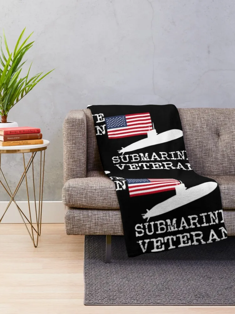 SUBMARINER Submarine Veteran Throw Blanket Plush bed plaid Bed covers Retros Blankets