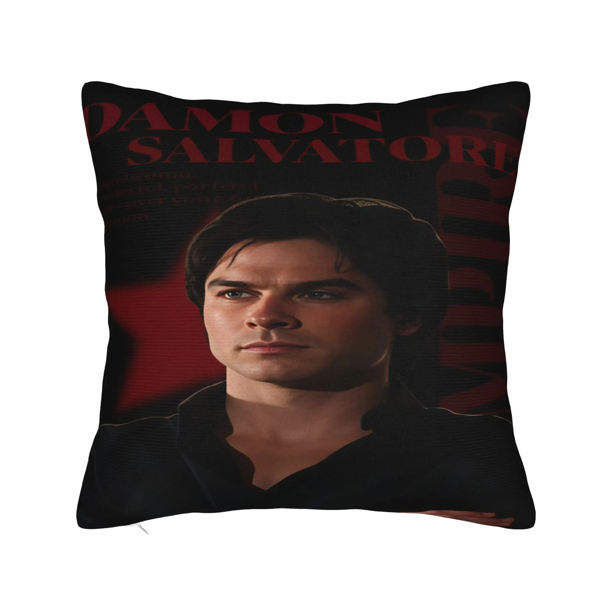 Ian Somerhalder Pillow Cover  Print Cushion Cover Vintage Pillow Case For Living Room Sofa