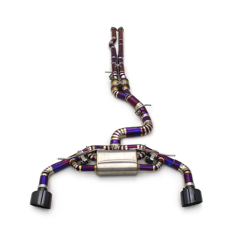 OBM Titanium Catback Exhaust For Audi RS3/TTRS 2.5T 2017-2023 Muffler Escape Exhaust System Performance Exhaust Pipe