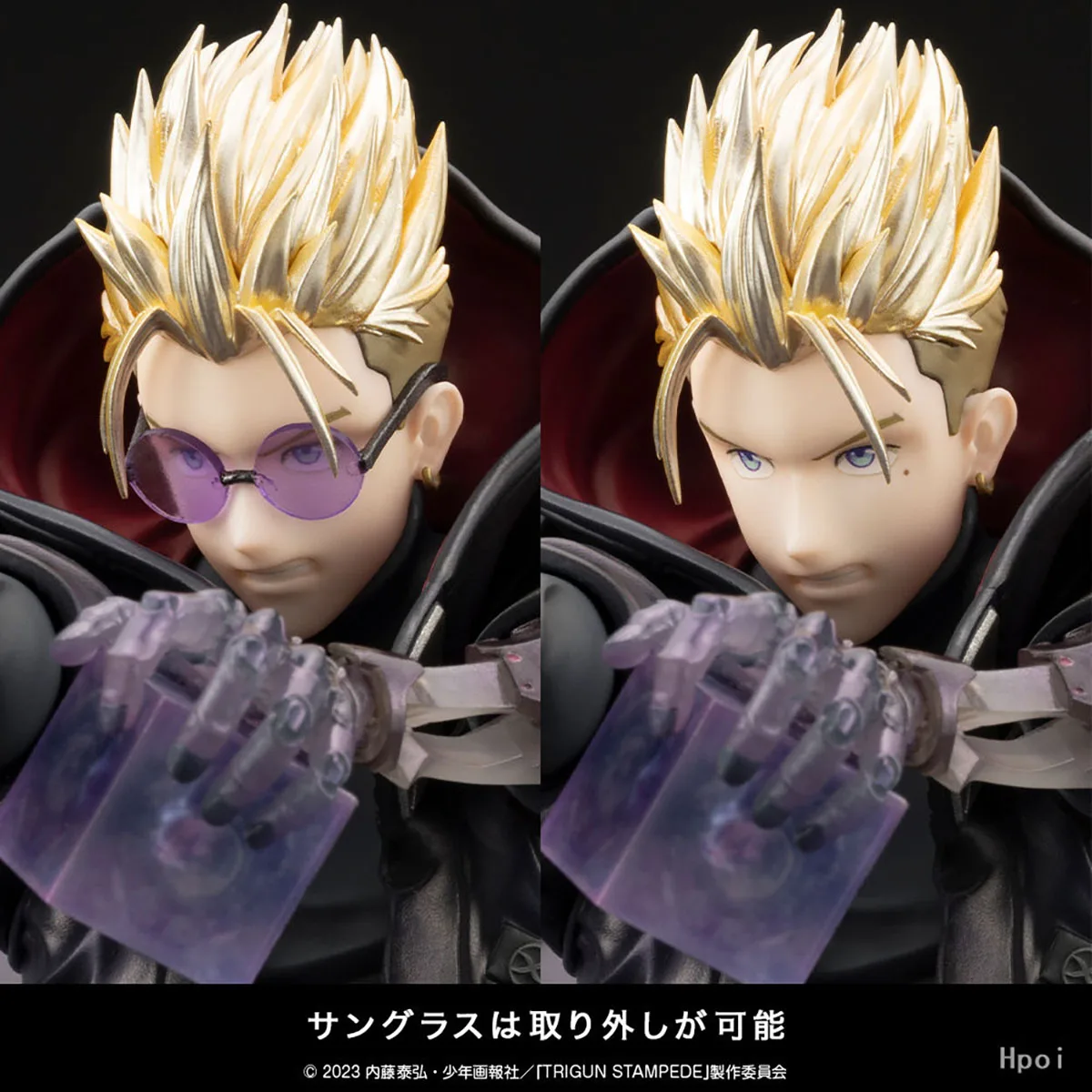 100% Original Kotobukiya ARTFX J Trigun Stampede Vash The Stampede -The Gunman in Black-, Trigun Stampede Ver. Model Toys