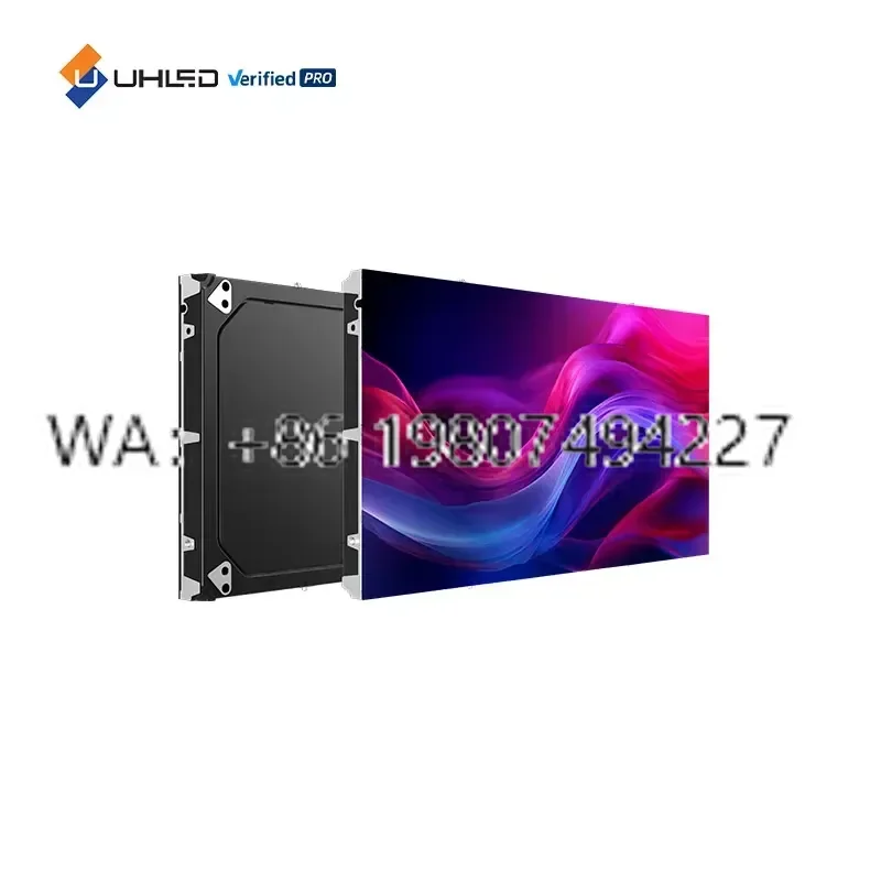 P0.78mm Indoor Micro LED Video Wall Fine Pitch Display Screen 16:9 Full Color for Control Room