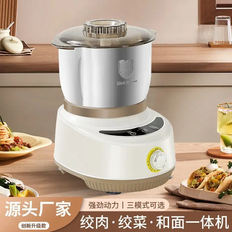 

Suitable forMixing machine 5 liters large capacity household multi-function cooking machine Grinding meat and vegetables Stainle