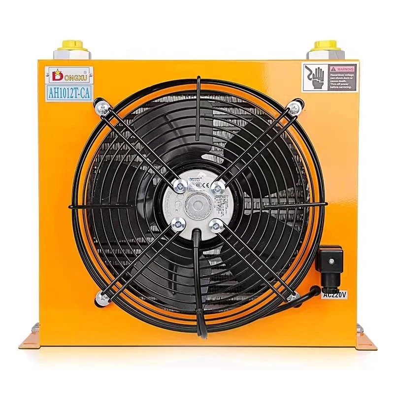 

AH1012T-CA Hydraulic Air Cooler 24V/12V/220V/380V Truck-Mounted Crane Modified Fuel Tank Cooling Cooler Air-Cooled Oil Radiator