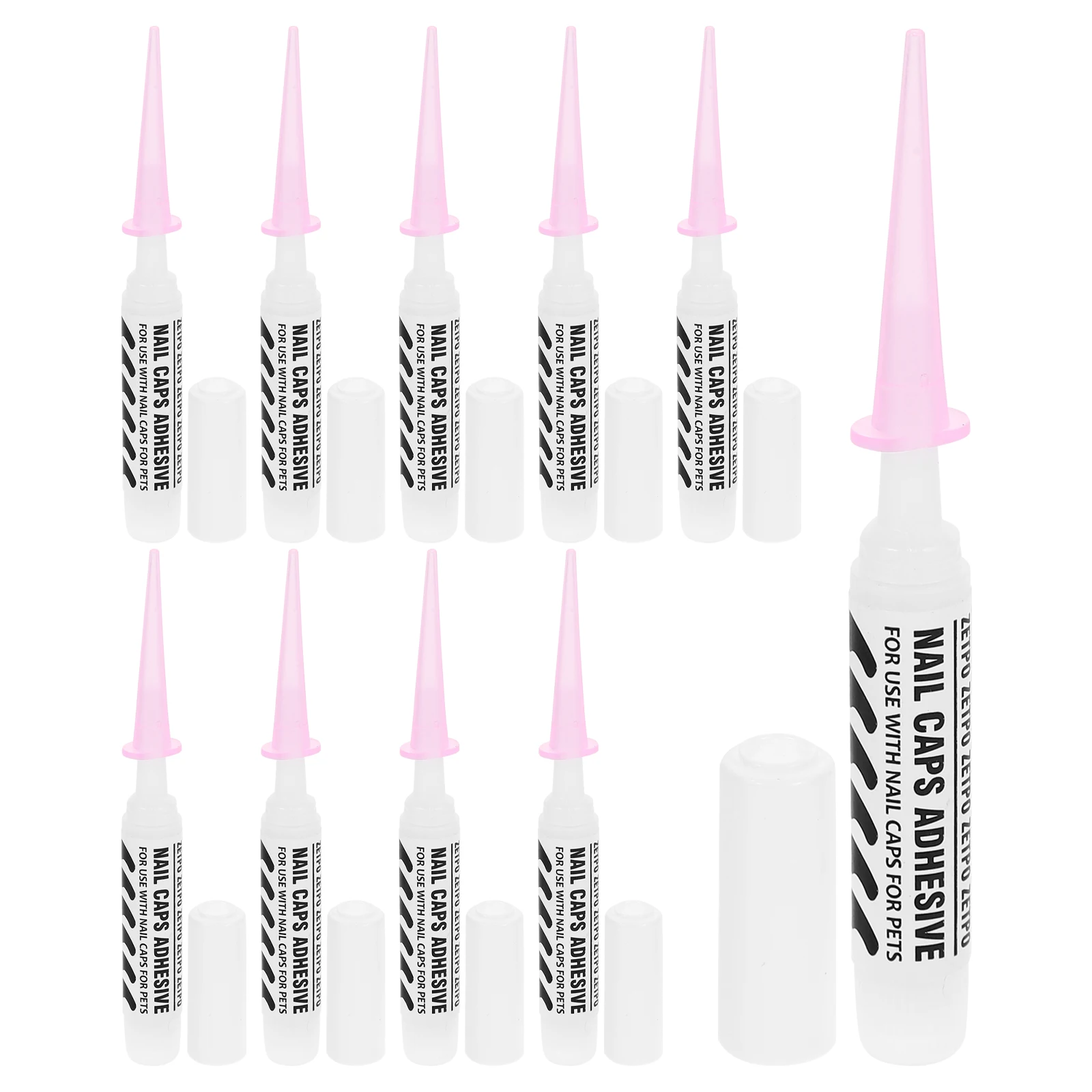 

20pcs Pet Nail Glue Adhesive for Cat Dog Claw Protector Safe Easy Use Furniture Scratch Prevention Pet Supplies