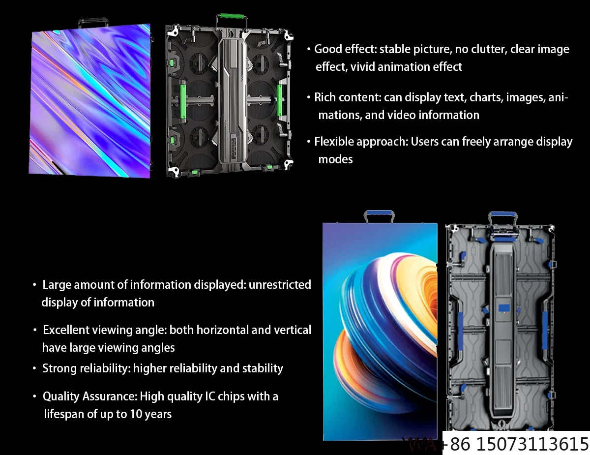 

Indoor 500x500mm LED Video Wall Wholesale Hot Selling Screen for Decoration & Advertising