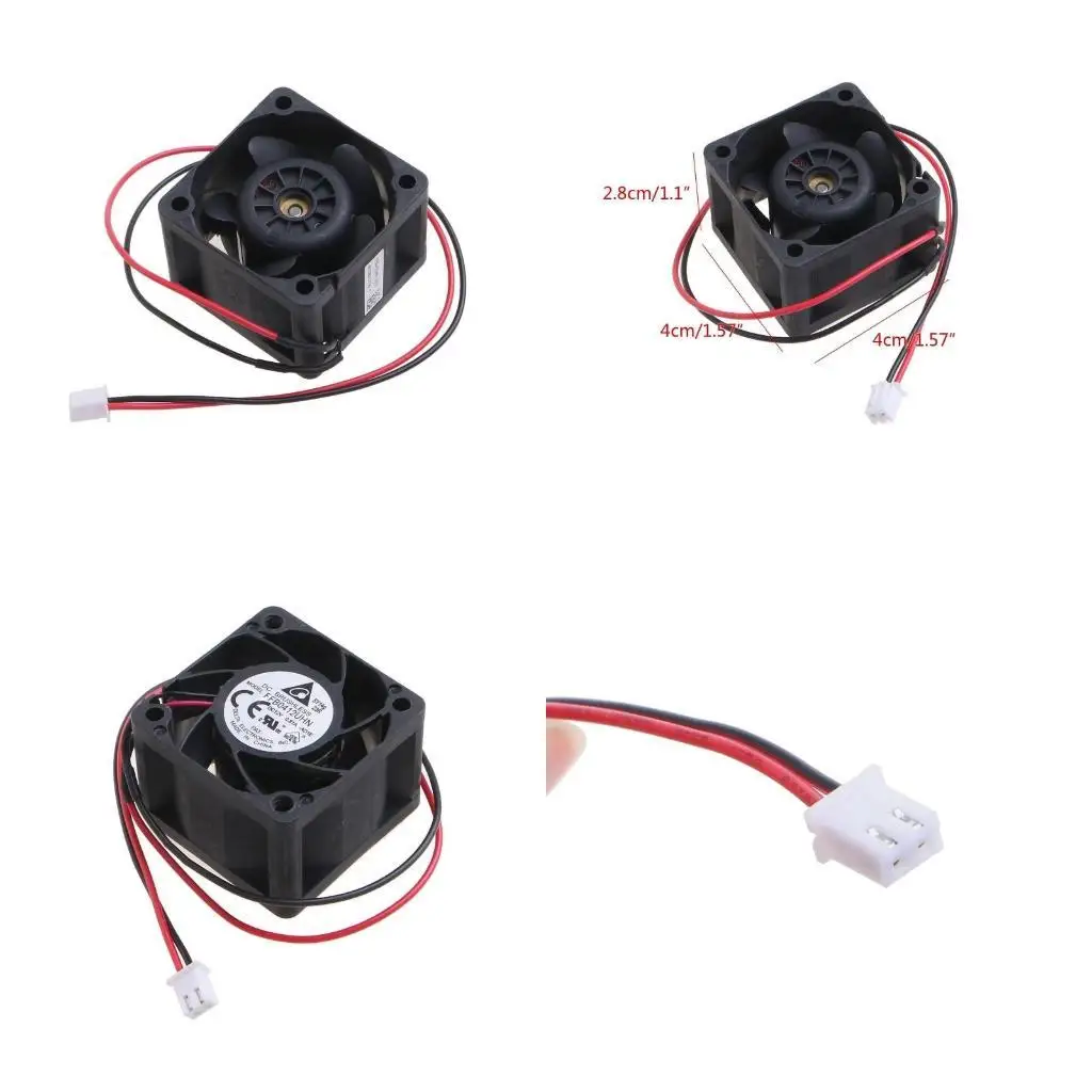 

R53C 40mm Powerful Cooling Fan FFB0412UHN 12V 1A 14000rpm High Speed Server Fans