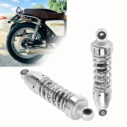 2PCS Chrome Motorcycle Rear Shock Springs Suspension Absorber Aluminum For Honda Rebel CMX 250 CA250 CA 250