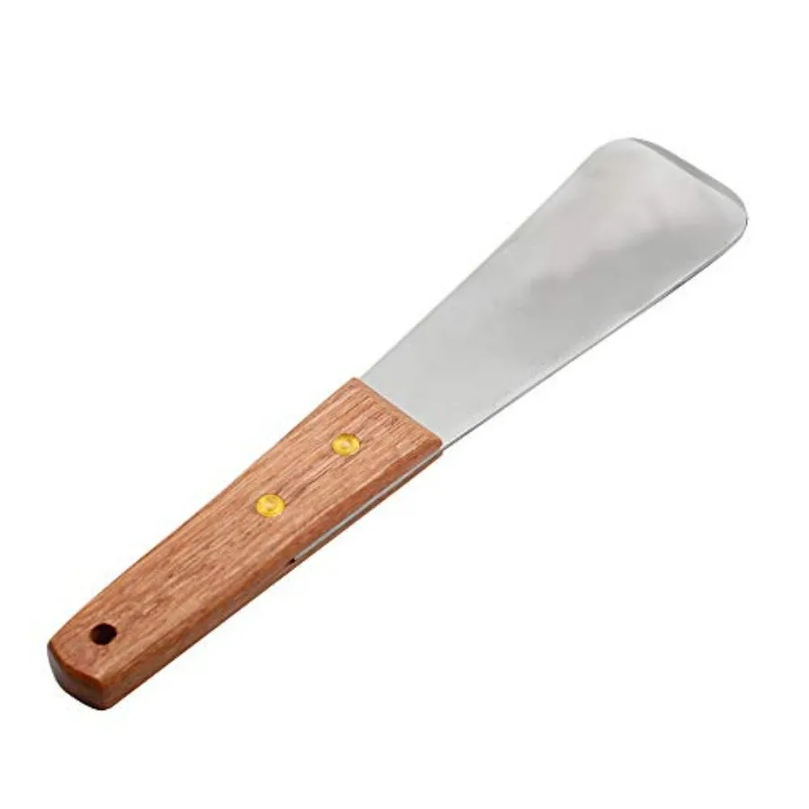 Ice Cream Metal Spade Heavy Duty Stainless Steel Dessert Shovel Wooden Handle Butter Cutter Kitchen Utensil