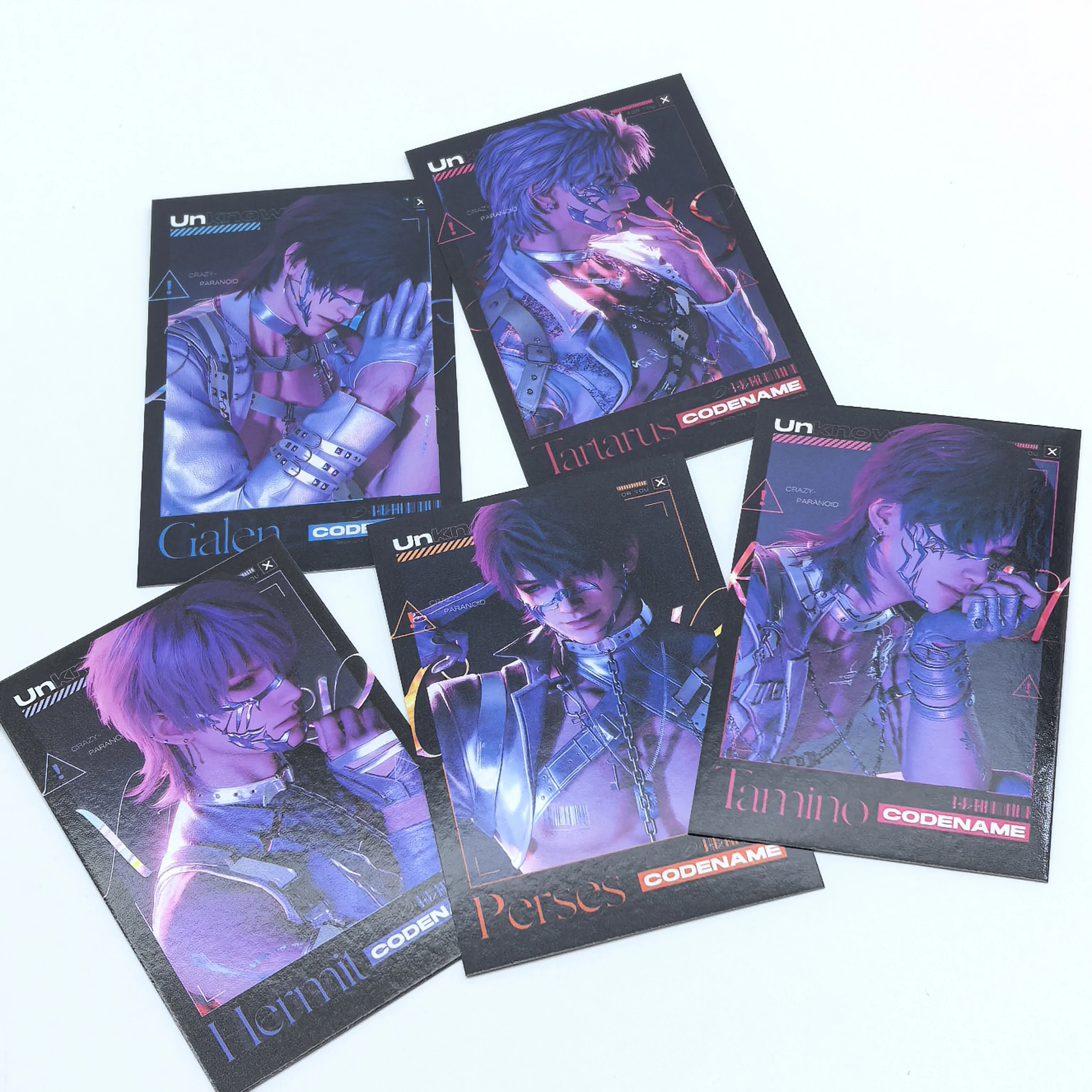 1Set Game Love and Deepspace Sylus Zayne Xavier Rafayel Caleb
