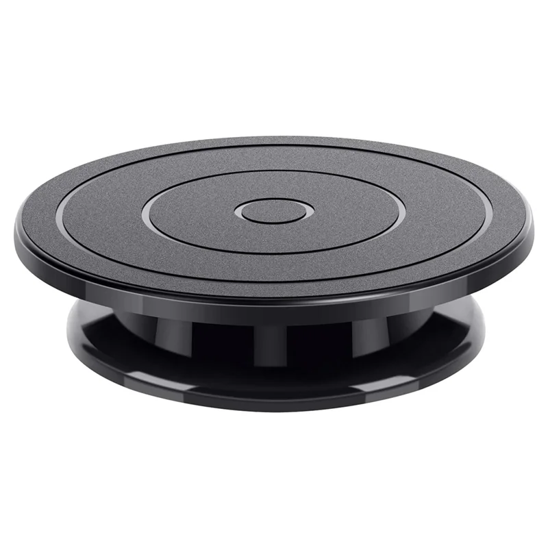 VOFUN-11 Inch Rotate Turntable Sculpting Wheel Revolving Cake Turntable Black Painting Turn Table Stand
