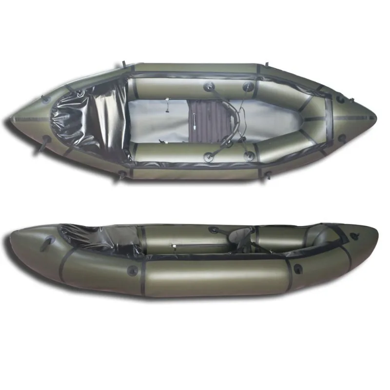 230CM Inflatable Pack Raft Boat for White Water Packing Sports
