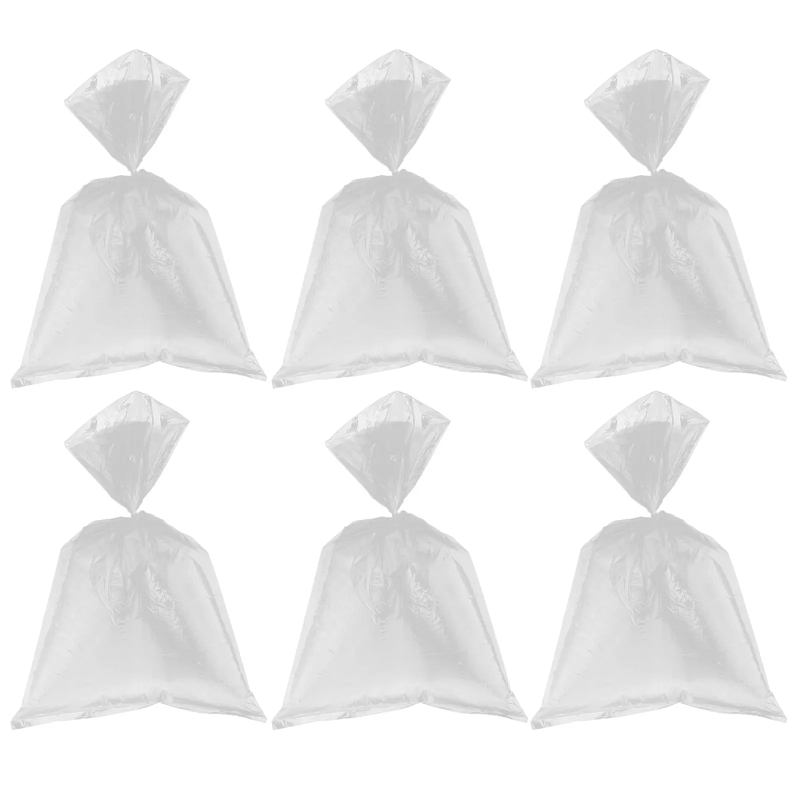 

10 PCS Storage Bag Zip Plastic Pouch Shipping Bags Packing for Clothes Cover