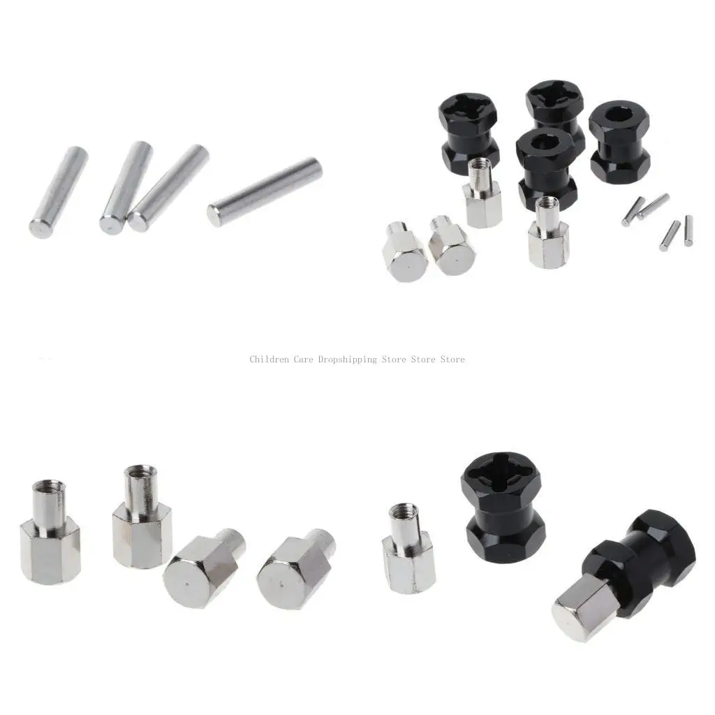 

4pcs Wheel Hub 12 мм удлиняющий адаптер M15 15 мм 4 более длинная комбината