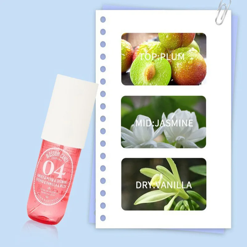 90Ml Fruitige Haarspray Hydraterende, Duurzame Bloemen Etherische Olie Haargeurmist Gladmakend Glanzend Verzachten Voedende Haarverzorging