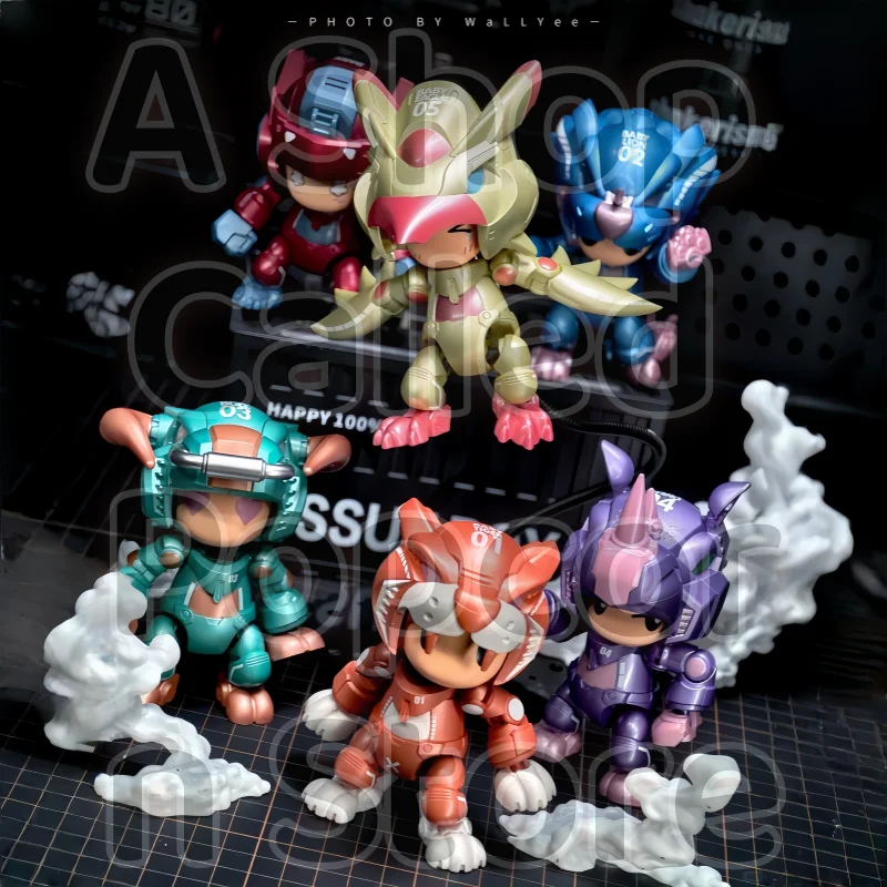 

New Transformation Toys Cang Toys Trans Age Chi You God Team Q Version Pocket Series Blind Box Figure Model Collectibles Toy
