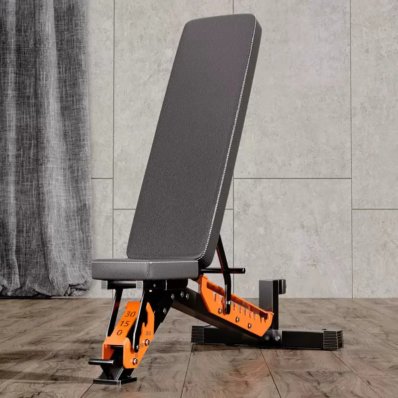 

Регулируемая скамейка с гантелями для фитнеса, твердая стабильная конструкция для домашних тренировок в тренажерном зале, профессиональное использование, горячая распродажа