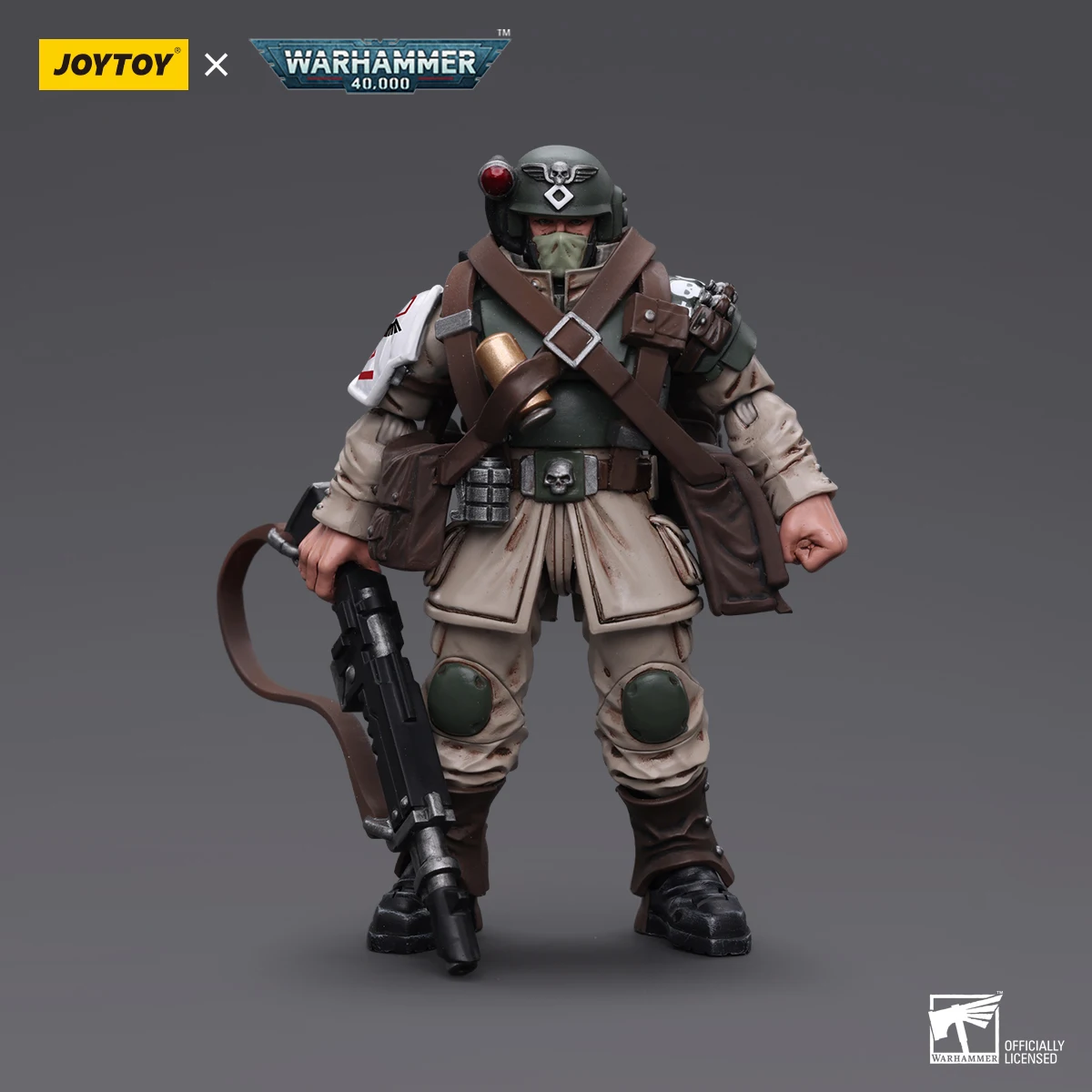 JOYTOY Warhammer 40k 1: 18 Astra Militarum Cadian Command Squad