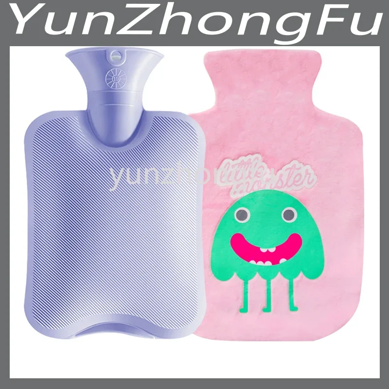 1000ml Hot Water Injection Bag Warm Belly Hand Warmer Hot-Water Bag Female Hot Compress Belly Portable Heater Irrigation