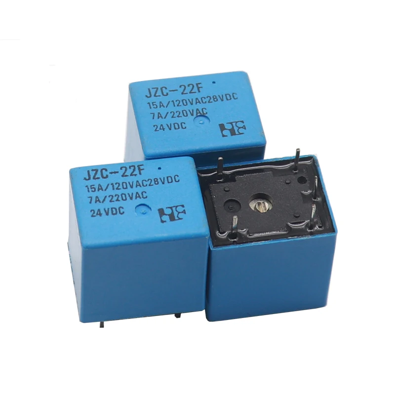 【3-1PCS】JZC-22F-5VDC 12VDC 24VDC 15A 5 universal