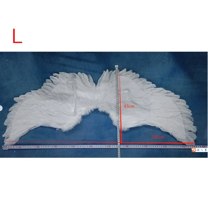 크리스마스 파티 선물 천사 날개 무대 멋진 드레스 요정 깃털 복장 의상