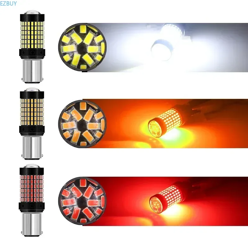 1156 1157 T20 144 lamp bead LED turn signal, car and motorcycle bright brake light reversing light