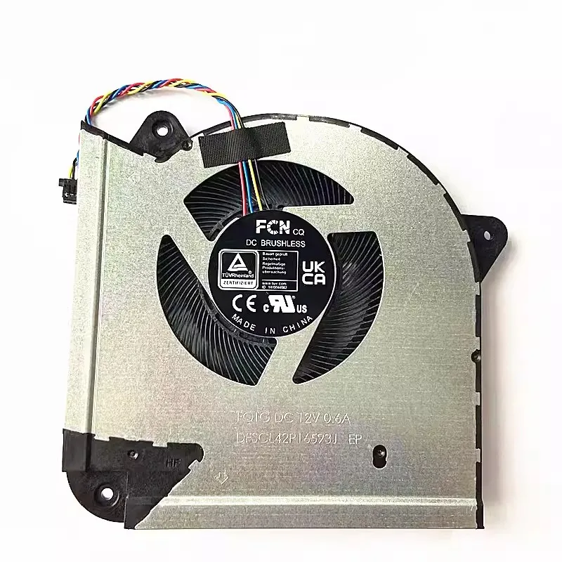 Original New CPU Cooling Fan for ASUS G733CW G733CX G733C Laptop Cooler Fan 12V 0.6A