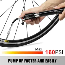 Portable Bike Pump High Pressure Gauge #2