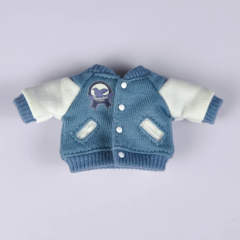 Ob11 Doll Baseball Jacket 100% Cotton Clothes Doll Sport Coat For Nendoroids 1/12 Bjd,Gsc,Obitsu11 Doll view 6