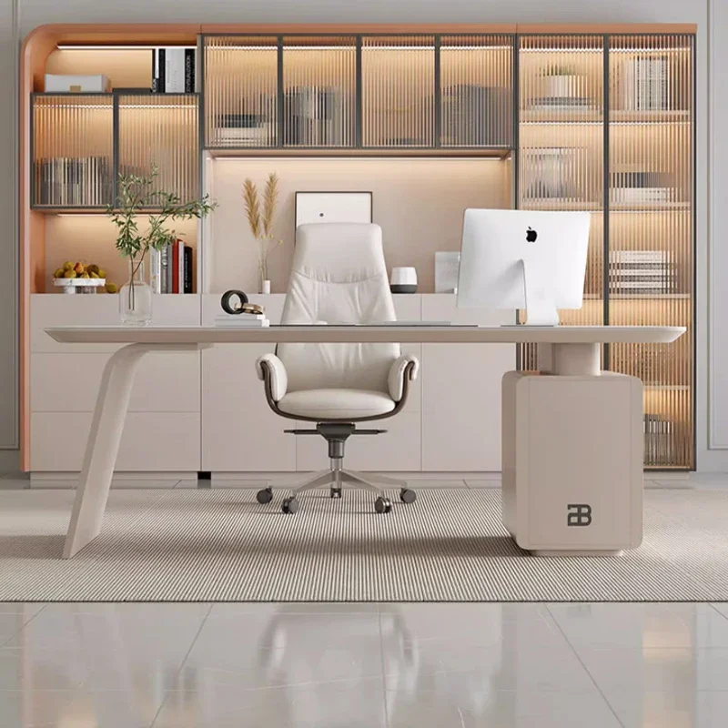 Modern Desk Writing Table Office Accessories Midi L Shaped Gaming Furniture Study Room Desks Offer Executive Tafel  Organizer