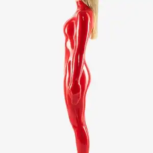 customized eurocat  Latex vacuum body bag sexy rubber handmade bag of high quality sheet latex cosplay