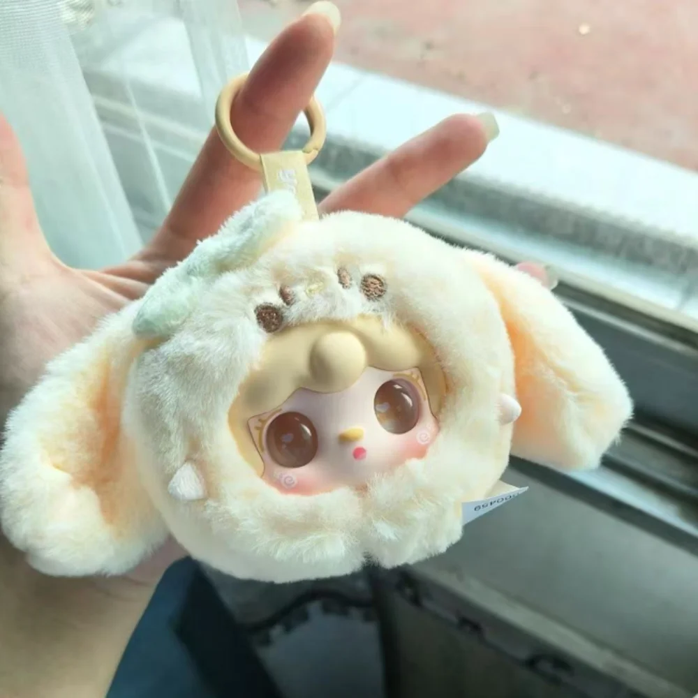 Yooki لطيف أرنب صندوق أعمى تأخذ قطعة الدب الصغير سلسلة ألعاب من القطيفة دمية رائعة المفاتيح ظهره قلادة صندوق غامض هدية