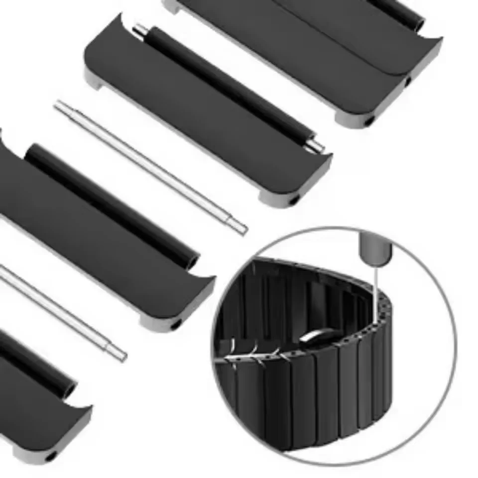 Cinturino in metallo per Samsung Galaxy Watch 6 4 Classic 47mm 46mm 43mm 42mm No Gap Bracciale Orologio da polso 7 6 5 4 40mm 44mm Cintura