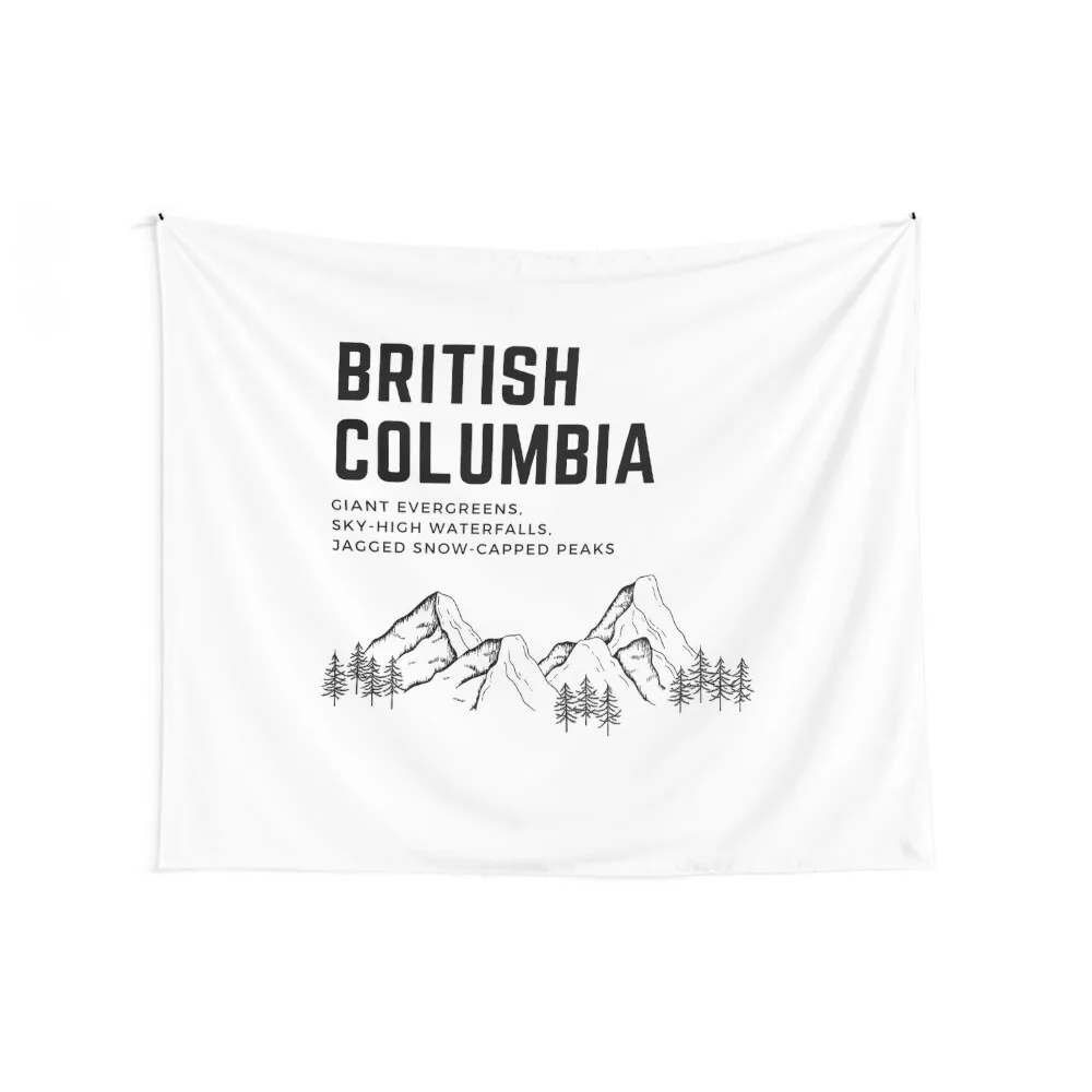 Beautiful British Columbia Tapestry Room Design Wall Decor Tapestry