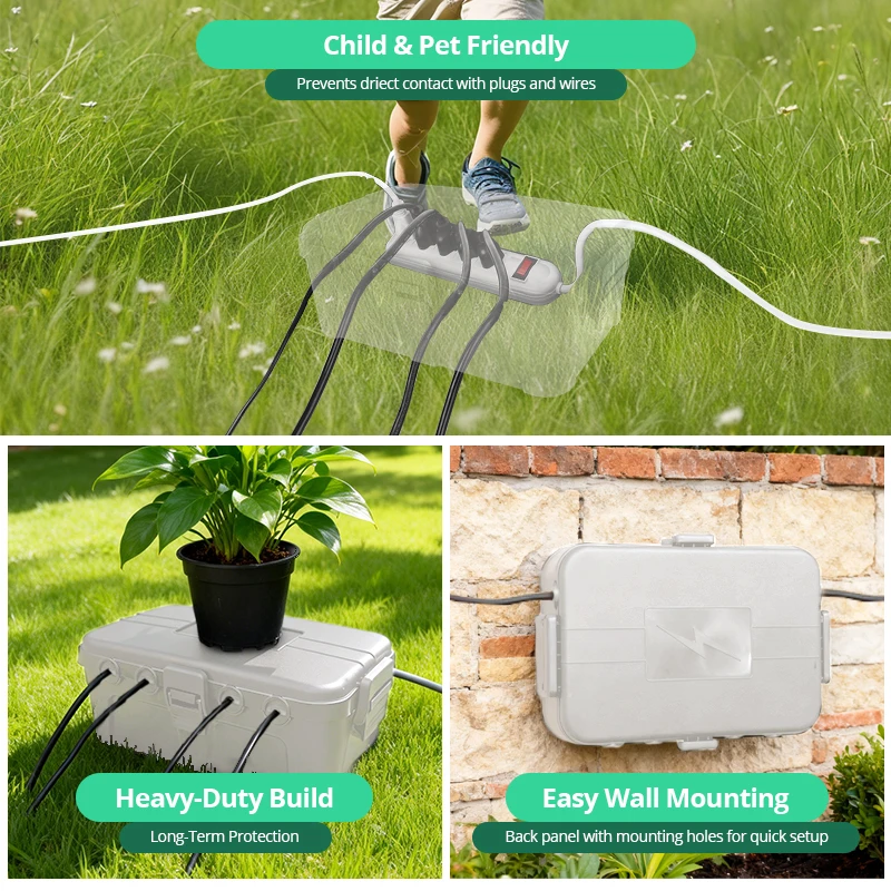 Multicolor IP54 Waterproof Lar - огляд і ціна Outdoor Lighting Electrical Box