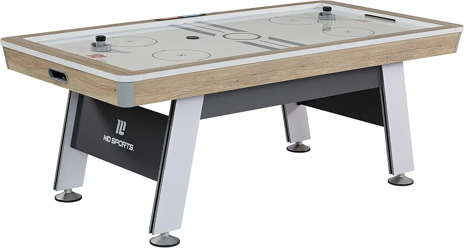 Sports Air Hockey Multiple Styles Game Tables, Indoor Arcade Gaming Sets with Electronic Score Systems, Perfect for Family Ga