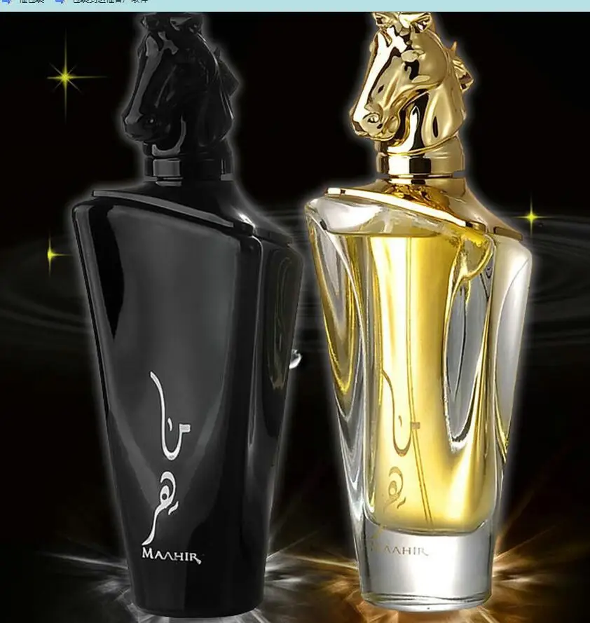 Horse Head Perfume Women Middle East Dubai Lasting Fragrance Fresh Desert Flower Perfumes Feminino Daily Dating Use Profumo Uomo