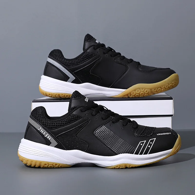 

2025 Professional Table Tennis Shoes Men Women Badminton Training Athletic Shoe Top Quality Indoor Court Shoe 36-45