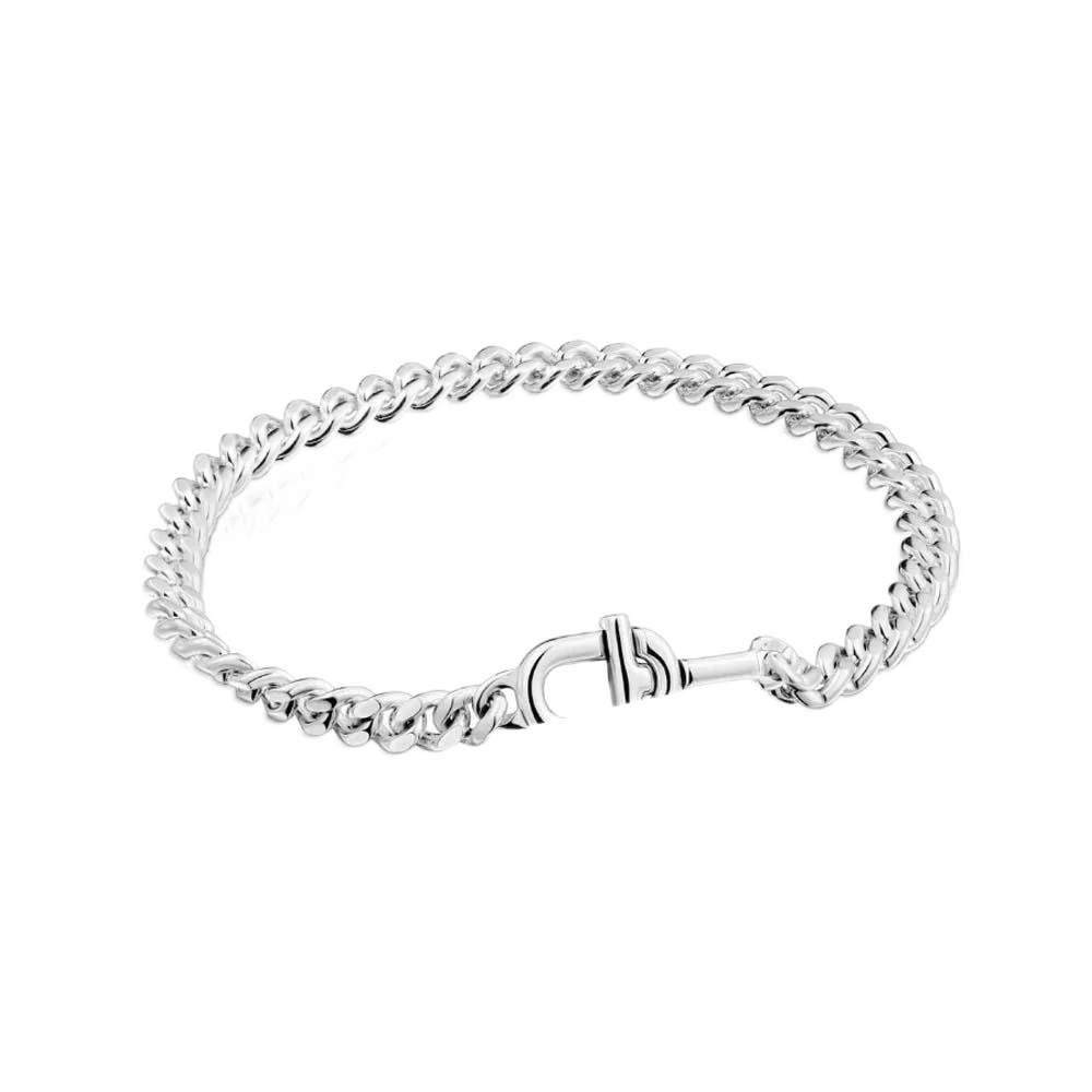 Chic New S925 Silver Spain Bear Bracelet, Modern Design, Boost Aura, Discount Offer for Buyers