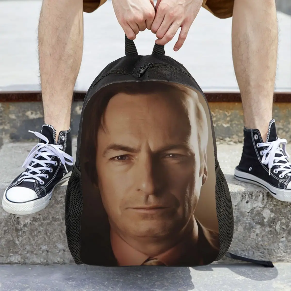 حقيبة ظهر ثلاثية الأبعاد من شاول جودمان ميمي حقيبة ظهر ذات سعة كبيرة للأطفال حقيبة كتب مدرسية حقائب كتف للرجال والنساء