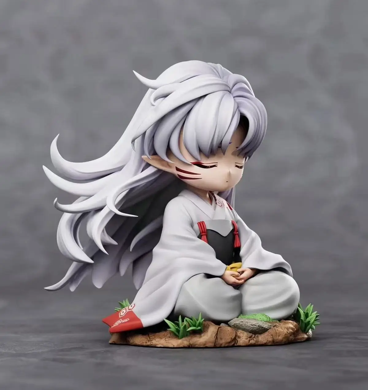 Figura de Anime Inuyasha, figuras de Sesshoumaru, colección de modelos, muñeca, decoración de escritorio, estatua, juguetes para niños, regalos de cumpleaños