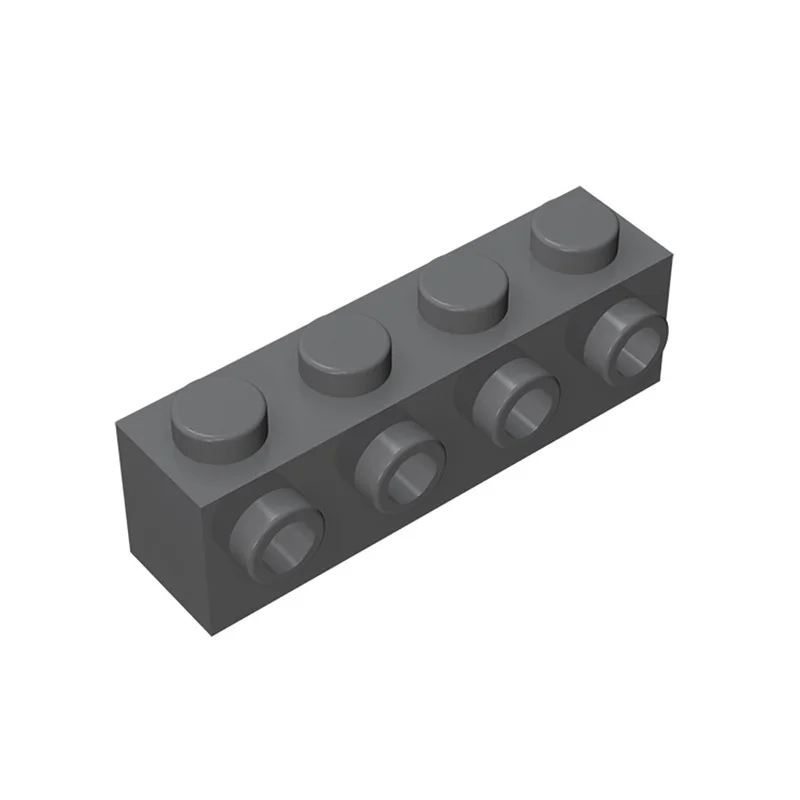 10PCS Parts Plate 30414 Modified 1x4 With Stud On Side Binoculars Building Blocks 100% Compatible DIY Bricks Toys