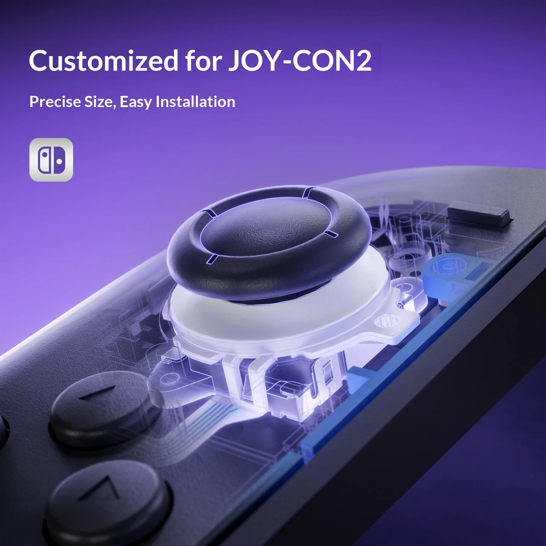 Extreme Rate Game Handheld Accessories Switch2 Joycon Joystick Replace Module Suitable For Nintendo Ns2 Modified Game Console