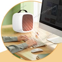 Portable Mini Heaters Household Desktop Mutes Fast Heating Warmer Fan 500W PTC-Ceramic Warm Air Heaters for Indoor Office Winter