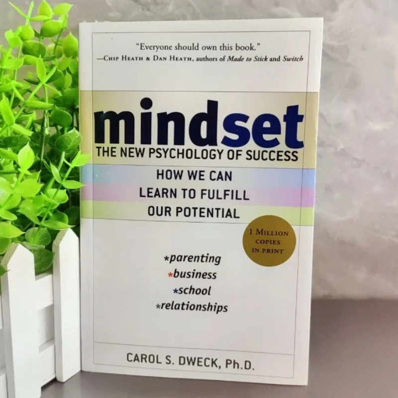 

Mindset The New Psychology Of Success English Book by Carol S. Dweck Foreign Literature Inspirational Book