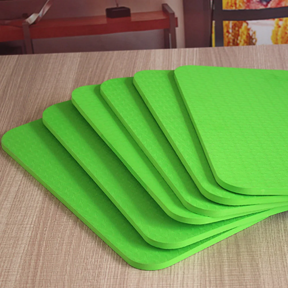 6pcs Practical Seat Pad Yoga Knee Cushion Thicken Seat Pad Sitting Kneeling Cushion Pad for Sports Outdoors Daily Use (Random Co