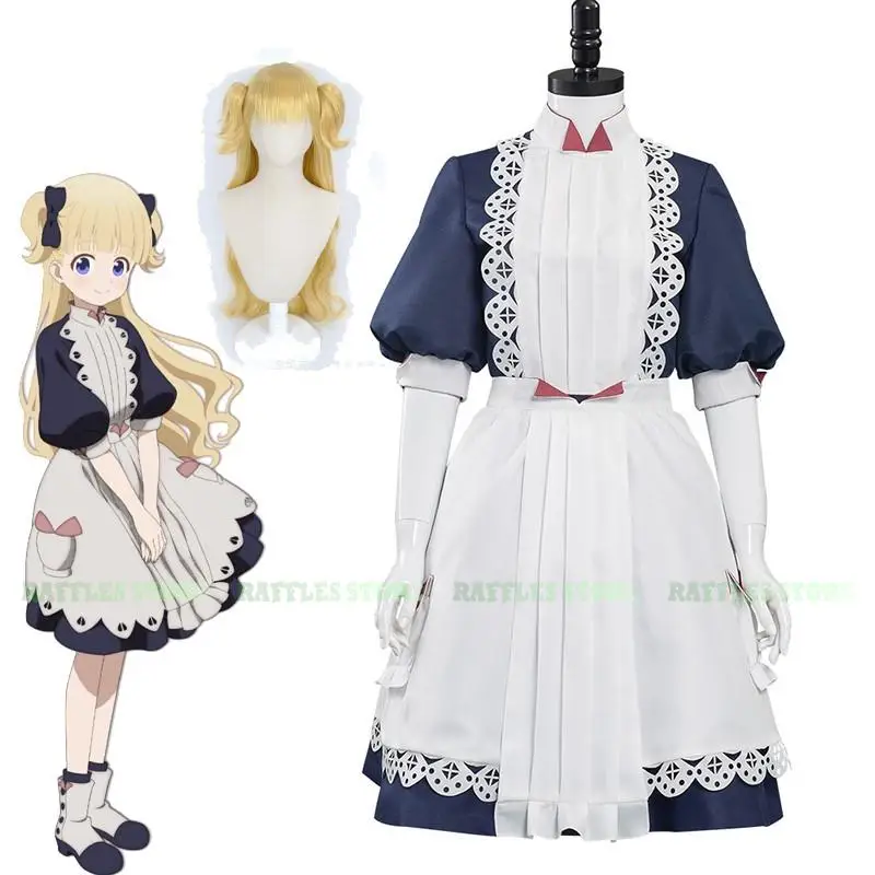 

SHADOWS HOUSE Anime Emilico Cosplay Costume Maid Dress Suit Wig Halloween Comic Event Uniform Women Party Girl Fancy Cute Suit