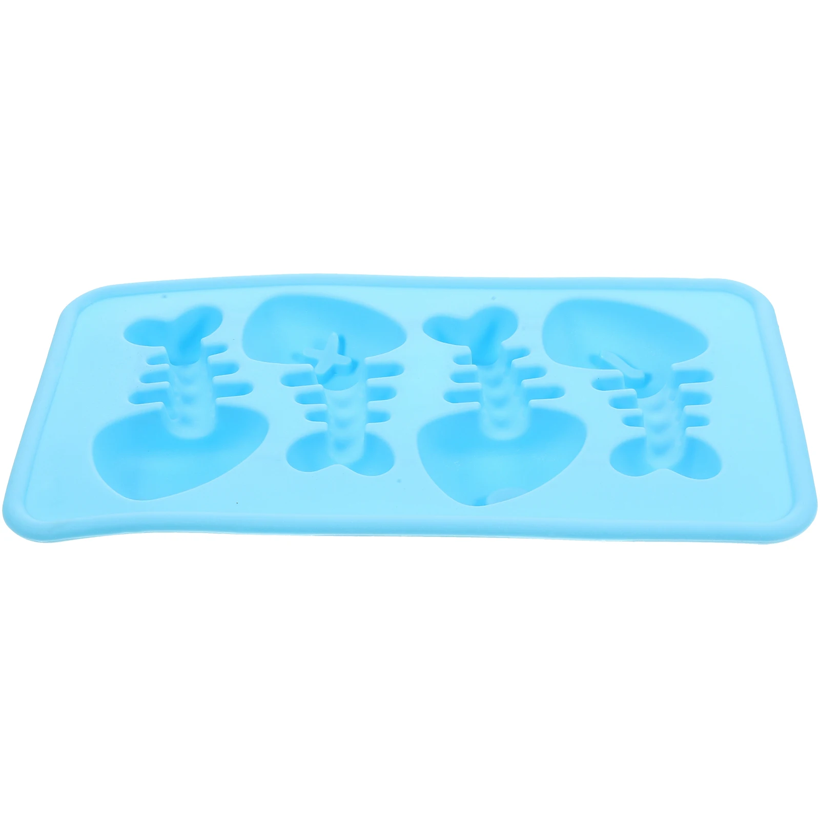 

Fishbone Ice Fishbone Shaped Ice Cube Tray Tray Silicone Mold for DIY Chocolate Lolly Maker Kitchen Bar Supplies