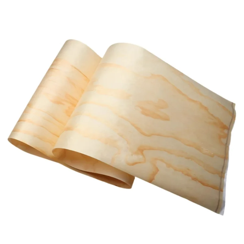 

L:2.5Metersx580x0.5mm Crafts home DIY Natural spin-cut New Zealand pine wood veneer sheets